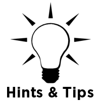 Hints tips