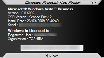 What is my windows key?