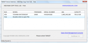 SCSI Hard disk Clone