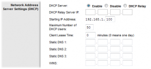 DHCP sample